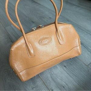 TOD’S Vintage Y2K Tan Leather Handbag
